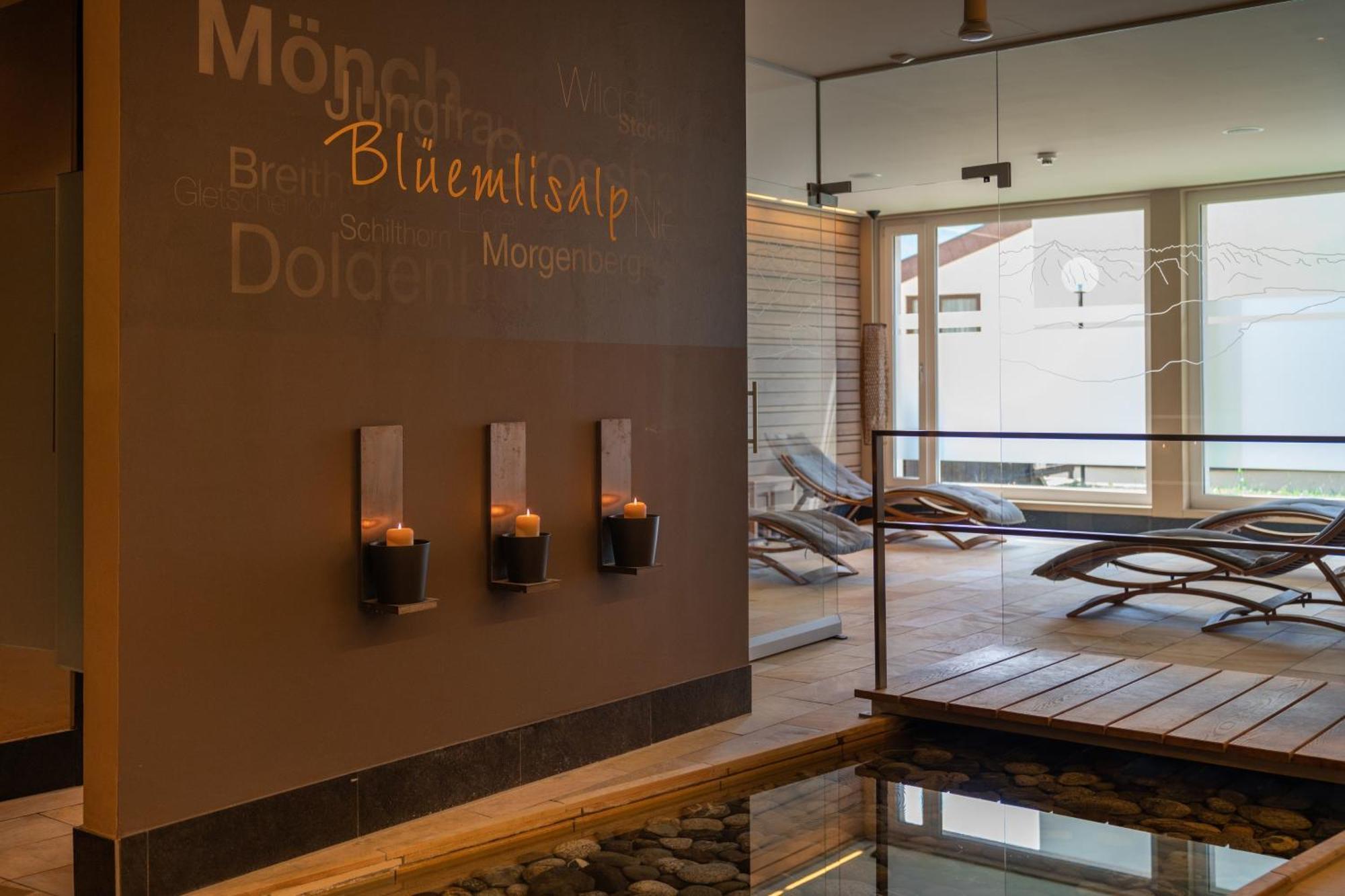 Wohnung Edelweiss Direkt In 4 Sterne Hotel Beatenberg Esterno foto