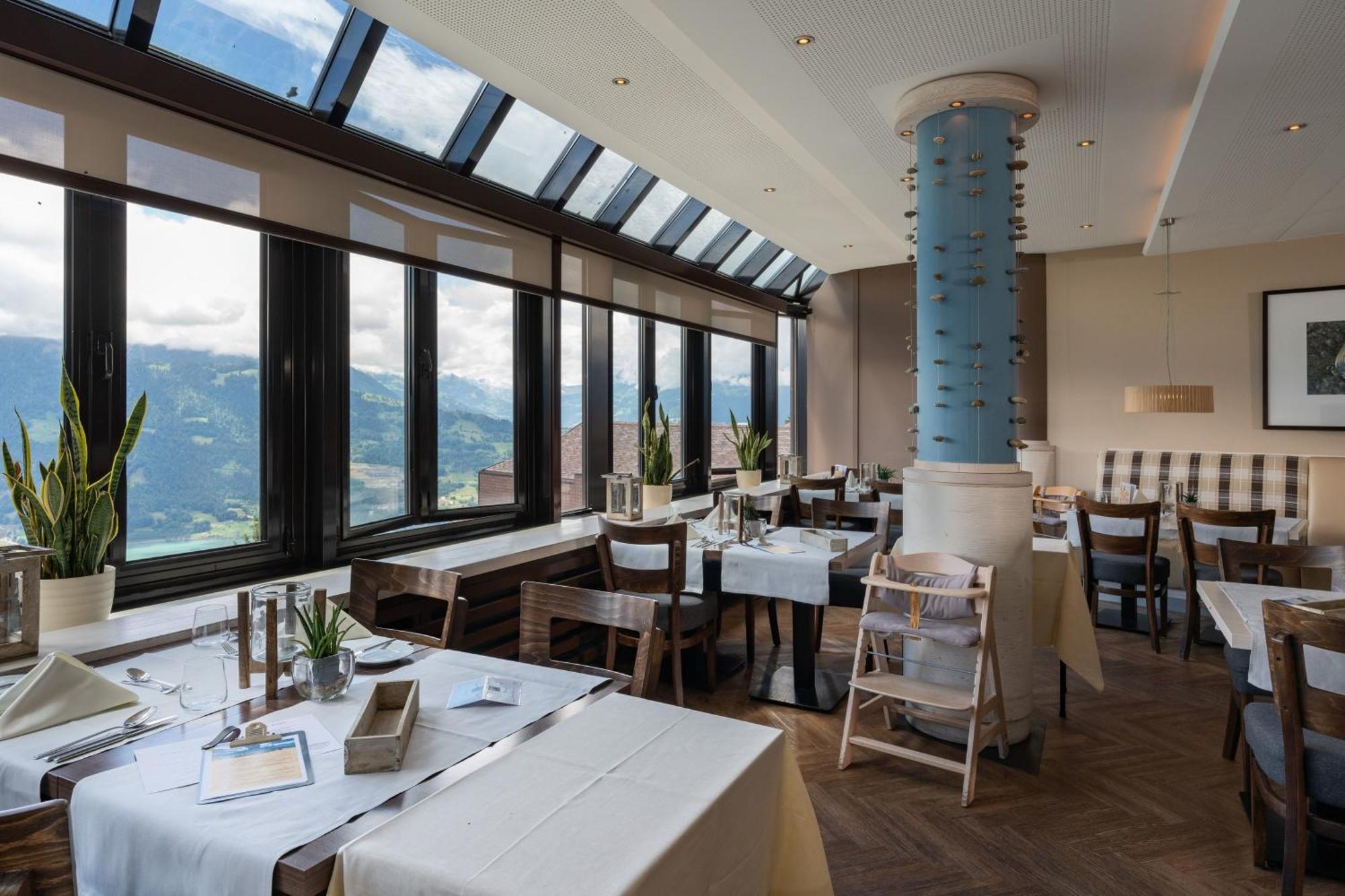 Wohnung Edelweiss Direkt In 4 Sterne Hotel Beatenberg Esterno foto
