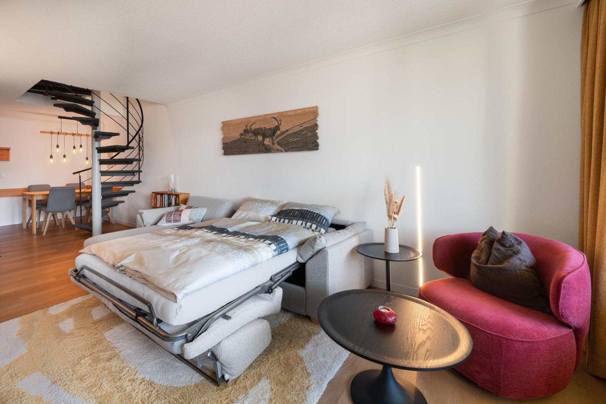 Wohnung Edelweiss Direkt In 4 Sterne Hotel Beatenberg Esterno foto