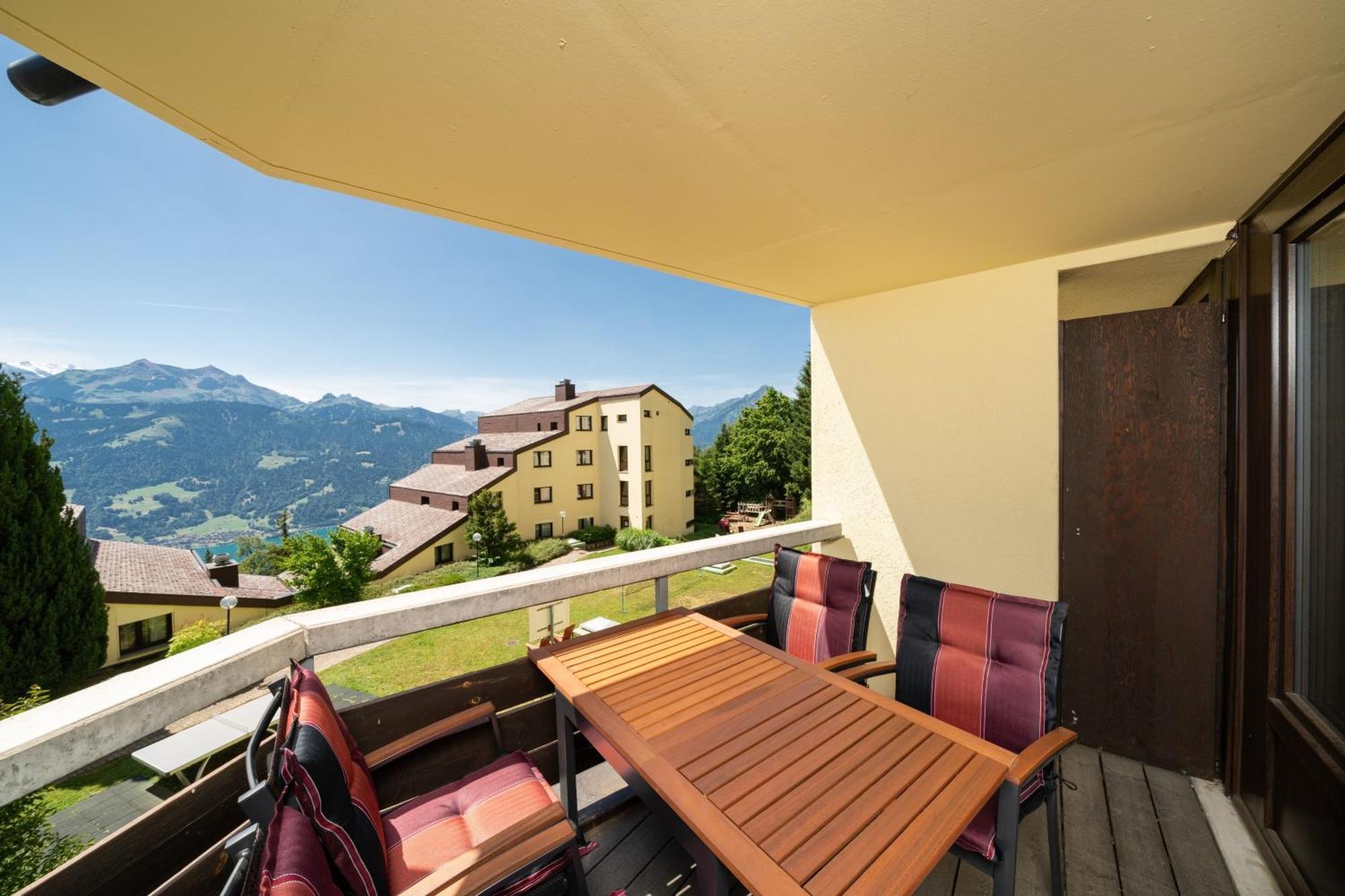 Wohnung Edelweiss Direkt In 4 Sterne Hotel Beatenberg Esterno foto